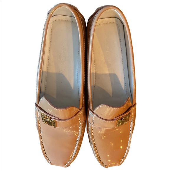 LOUIS VUITTON SUHALI ROSE LOMBOK DRIVING LOAFER 39 - Picture 9 of 15